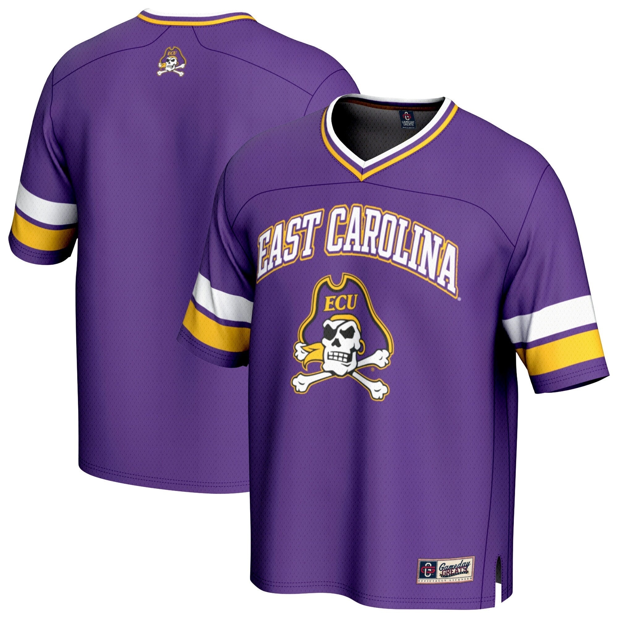 GameDay Greats Purple ECU Pirates Spirit Football Jersey