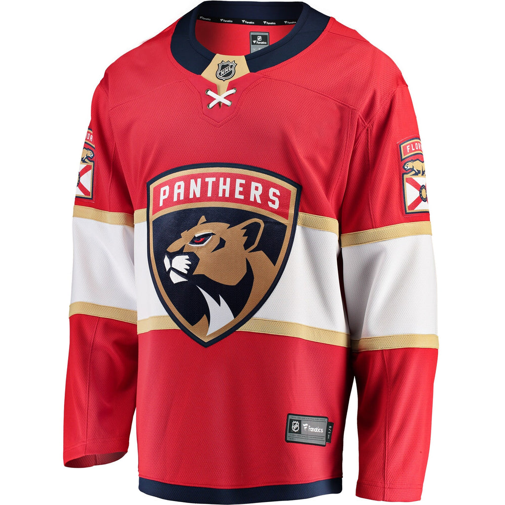 Florida Panthers Fanatics Red Breakaway Home Jersey