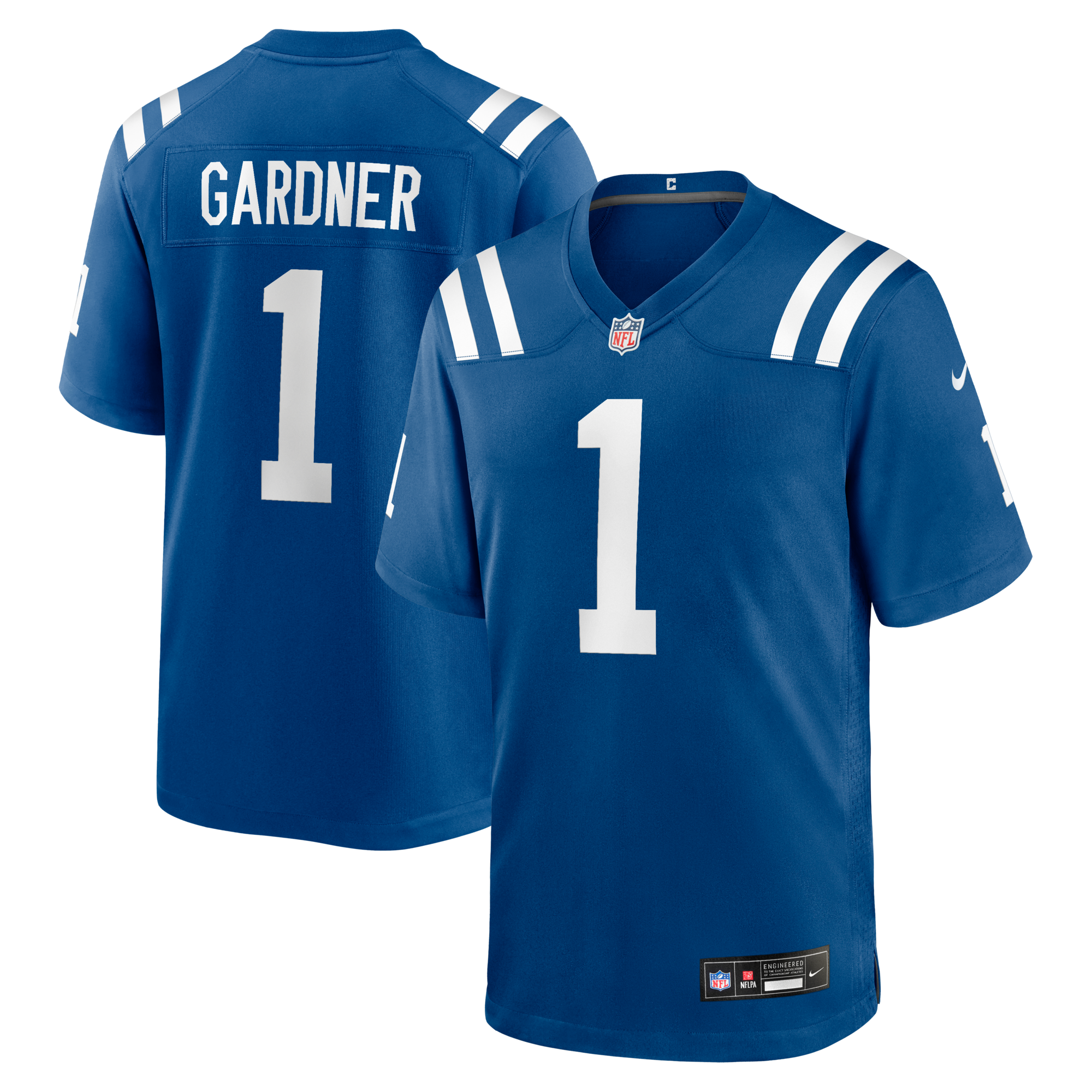 Indianapolis Colts Ahmad Sauce Gardner Nike Royal Team Game Jersey