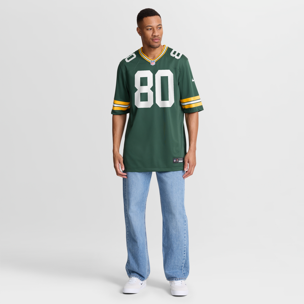 Green Bay Packers Donald Driver Nike Green Game Retired Player Jersey