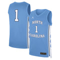 Jordan Brand Carolina Blue North Carolina Tar Heels Road Replica Basketball Jersey
