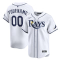 Tampa Bay Rays Nike White Home Limited Custom Jersey
