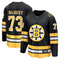 Boston Bruins Charlie McAvoy Fanatics Black Home Breakaway Player Jersey