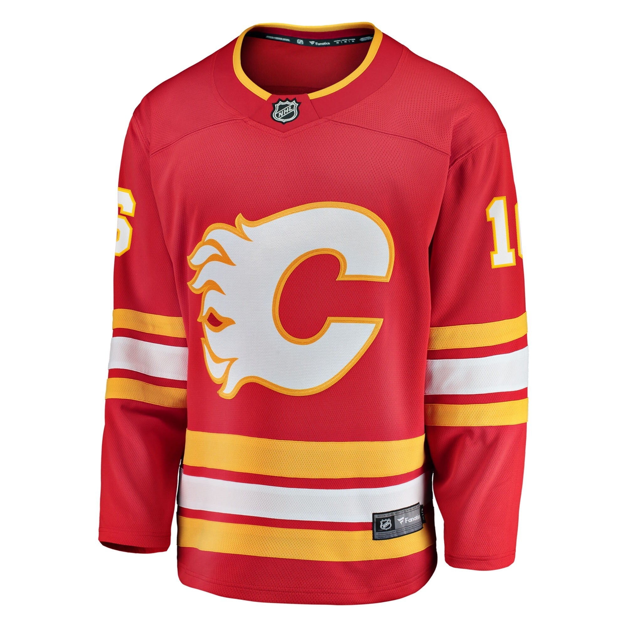 Calgary Flames Morgan Frost Fanatics Red Home Breakaway Jersey