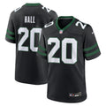 New York Jets Breece Hall Nike Legacy Black Alternate Game Jersey