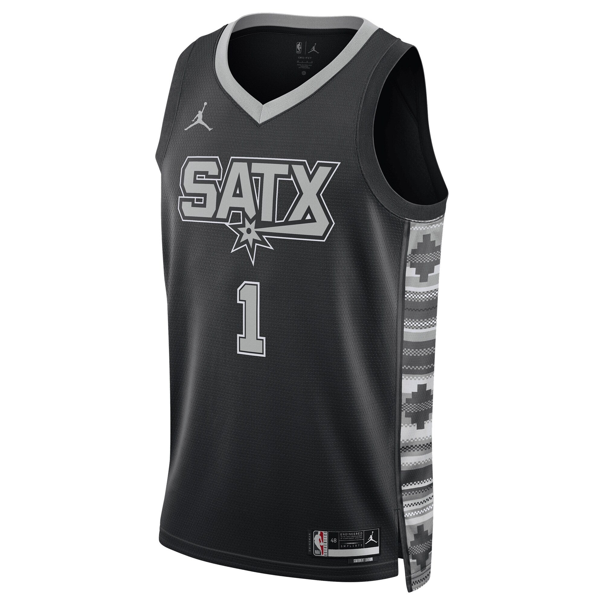 San Antonio Spurs Jordan Brand Statement Edition Swingman Jersey - Victor Wembanyama