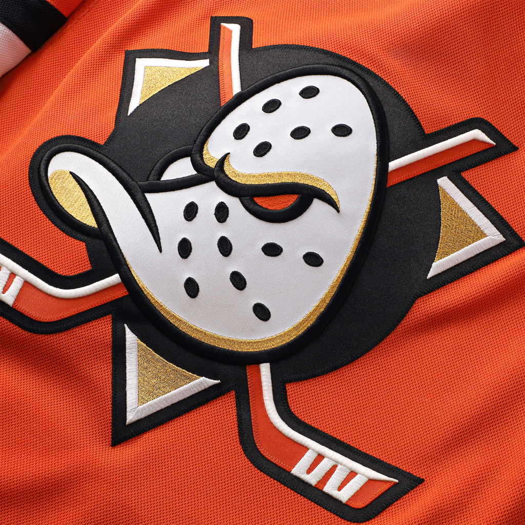 Anaheim Ducks Beckett Sennecke Fanatics Orange Home Premium Jersey