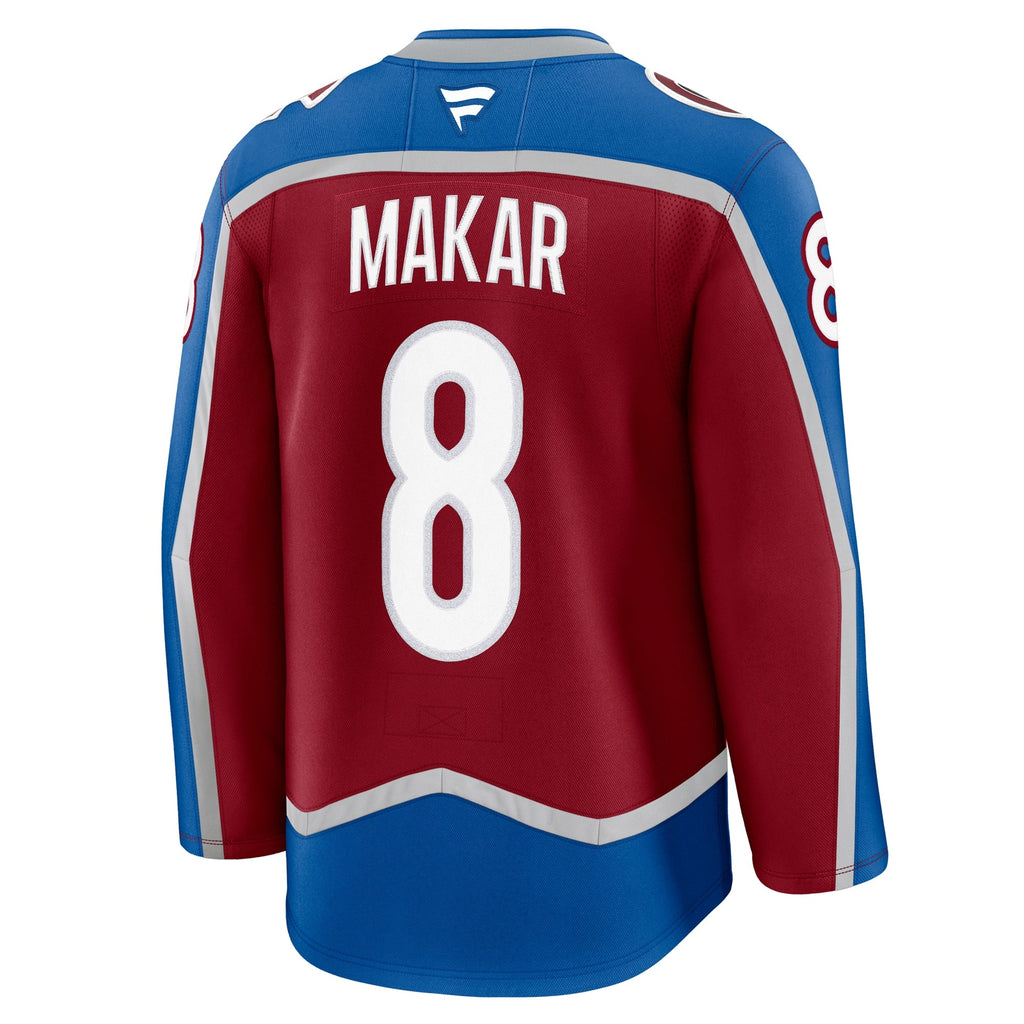 Colorado Avalanche Cale Makar Fanatics Burgundy Home Premium Jersey