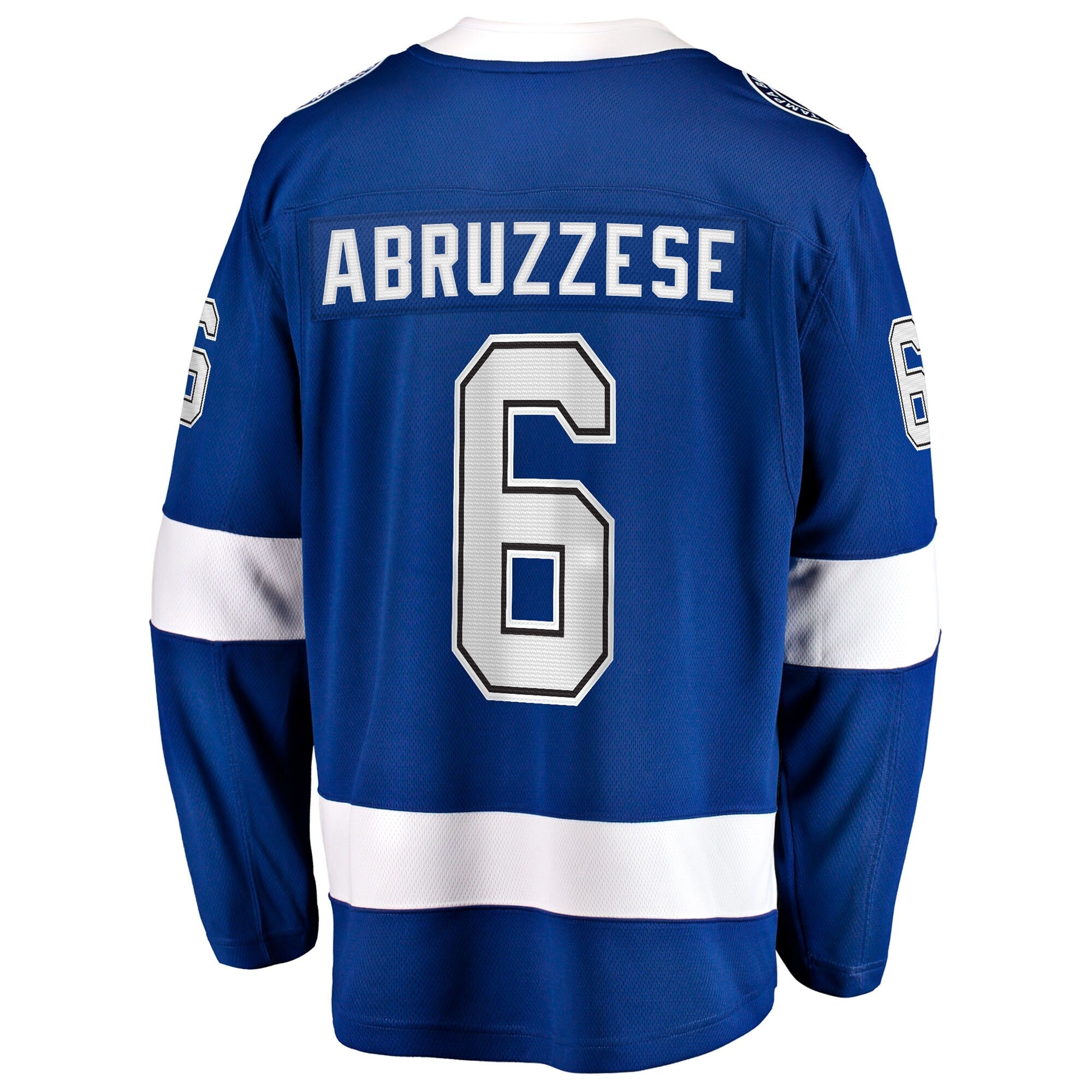 Tampa Bay Lightning Nick Abruzzese Fanatics Blue Home Breakaway Jersey
