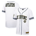 Colosseum White UC Irvine Anteaters Free Spirited Mesh Button-Up Baseball Jersey