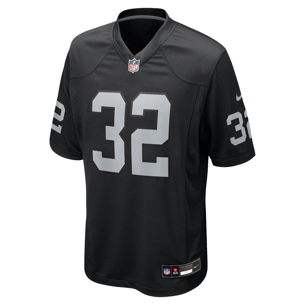 Las Vegas Raiders Marcus Allen Nike Black Game Retired Player Jersey