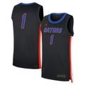 Jordan Brand #1 Black Florida Gators Alternate Replica Jersey