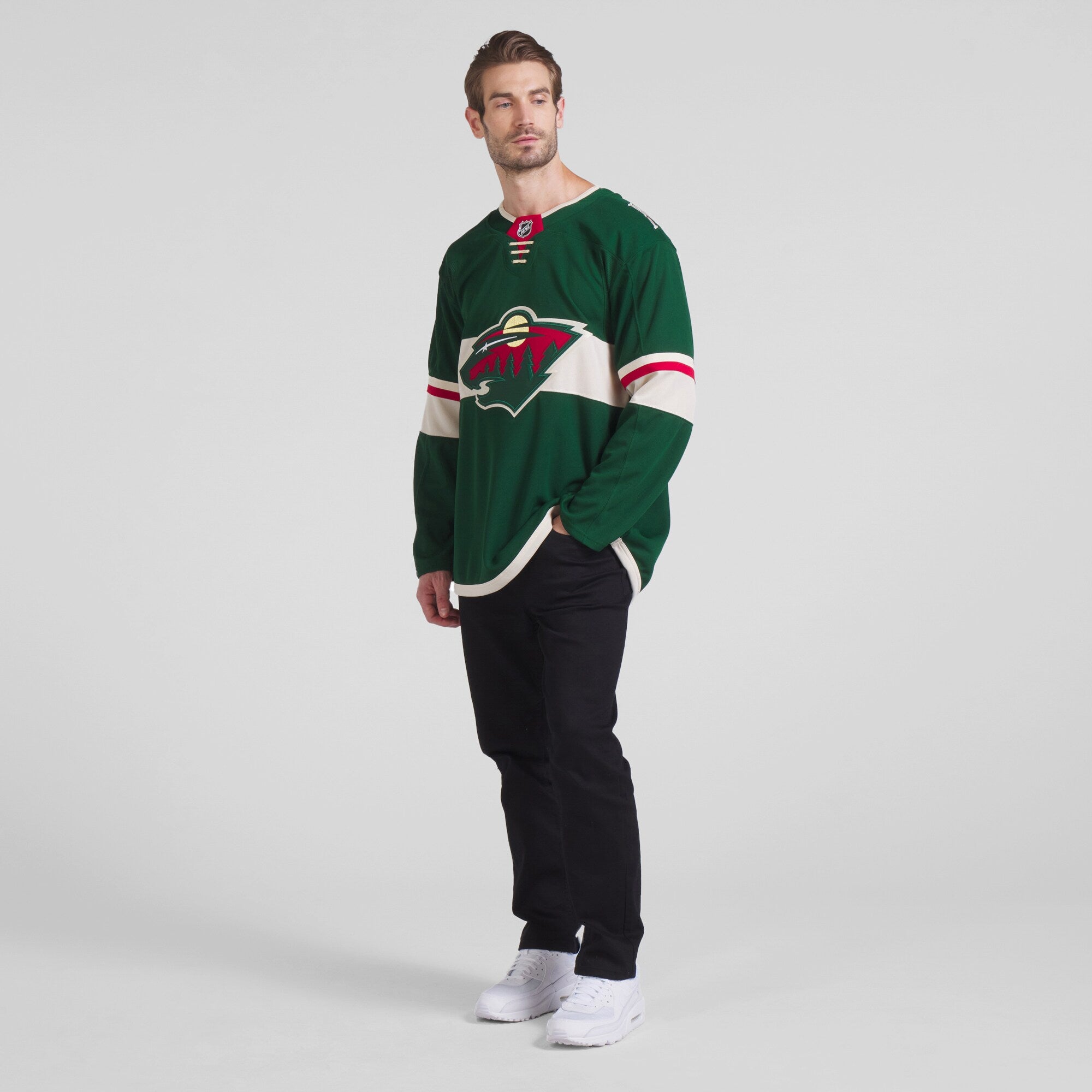 Minnesota Wild Fanatics Green Home Premium Jersey