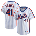 New York Mets Tom Seaver Nike White Cooperstown Collection Limited Jersey