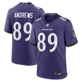 Baltimore Ravens Mark Andrews Nike Purple Team Game Jersey
