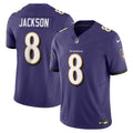 Baltimore Ravens Lamar Jackson Nike Purple Vapor F.U.S.E. Limited Jersey
