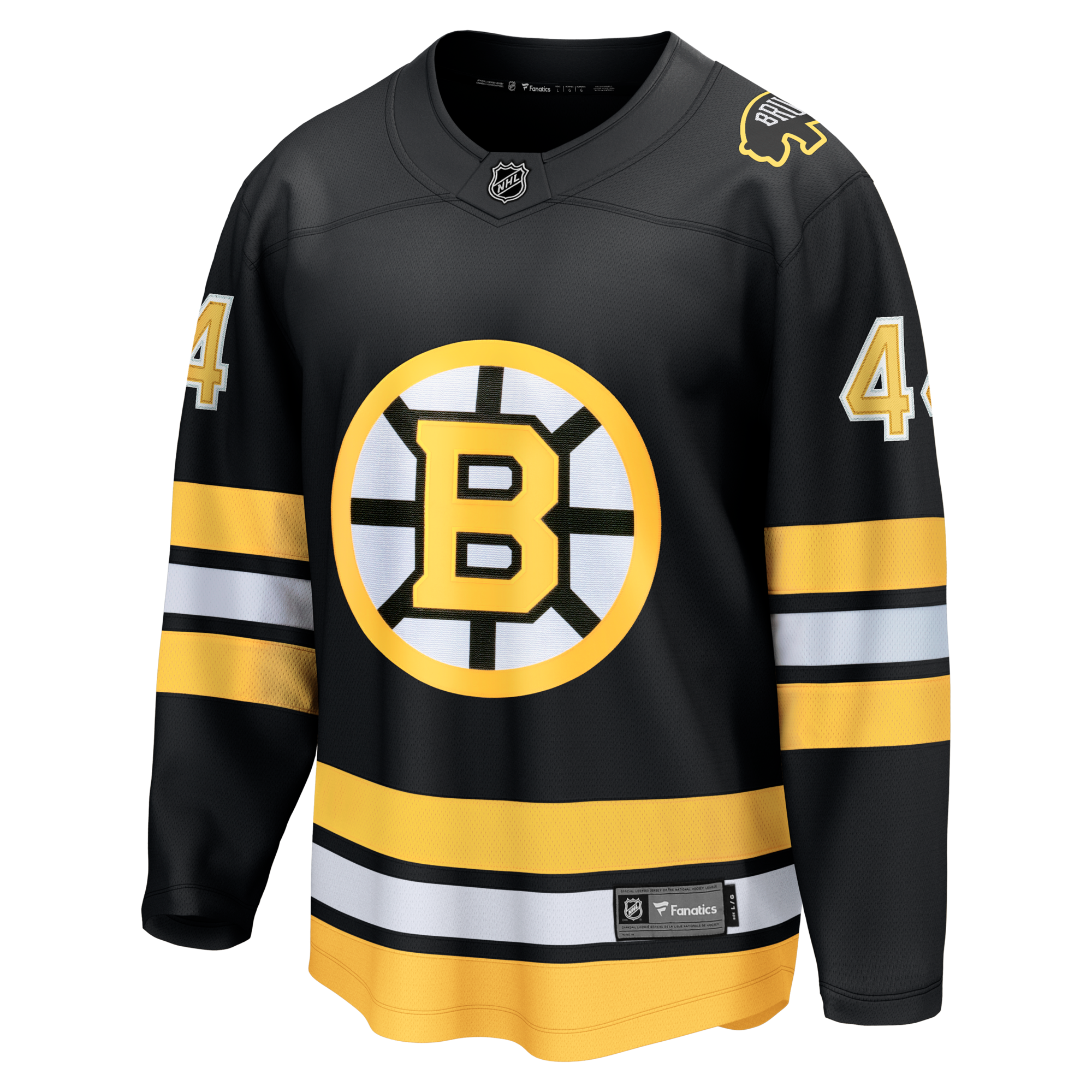 Boston Bruins James Hagens Fanatics Black Breakaway Jersey