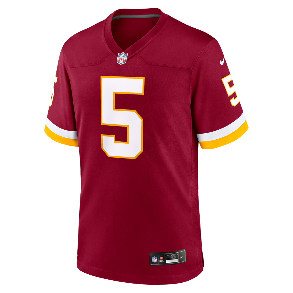 Washington Commanders Jayden Daniels Nike Burgundy Game Jersey