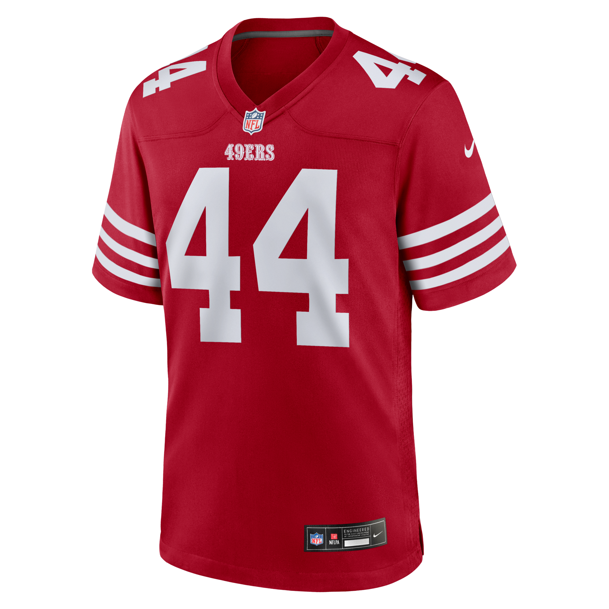 San Francisco 49ers Kyle Juszczyk Nike Scarlet Player Game Jersey