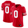 Nike Sonny Styles Scarlet Ohio State Buckeyes Game Jersey