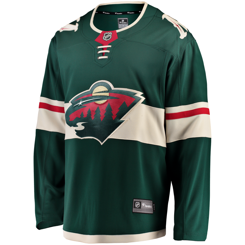 Minnesota Wild Fanatics Green Home Breakaway Jersey