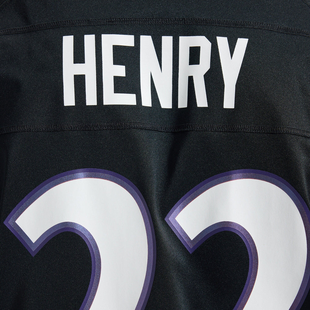 Baltimore Ravens Derrick Henry Nike Black Alternate Game Jersey