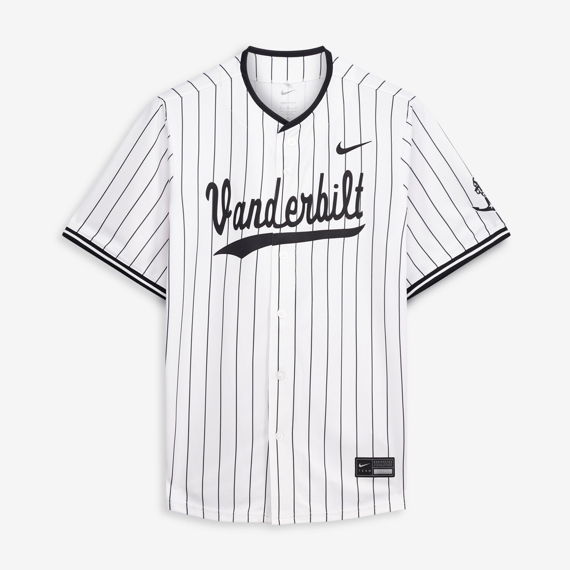 Nike White Vanderbilt Commodores Limited Baseball Jersey