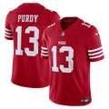 San Francisco 49ers Brock Purdy Nike Scarlet Team Vapor F.U.S.E. Stitched Limited Jersey