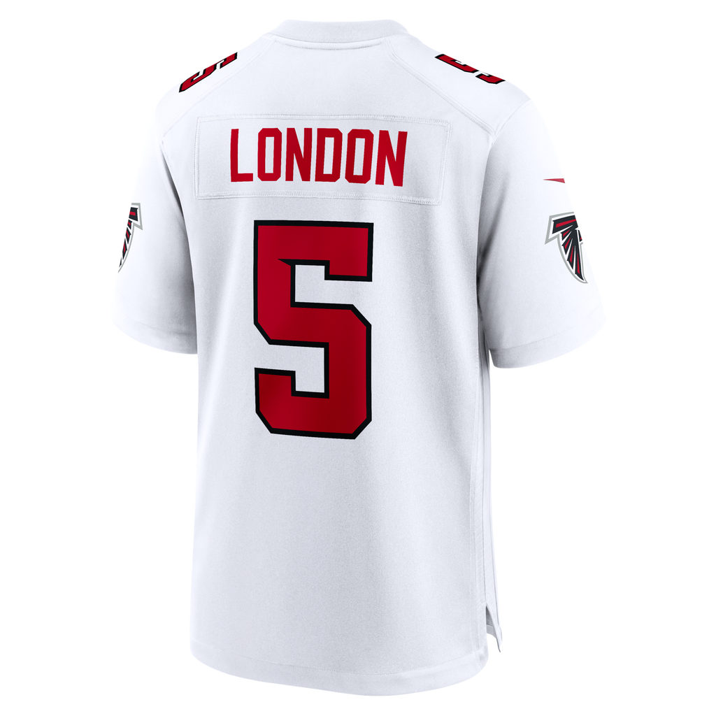 Atlanta Falcons Drake London Nike White Game Jersey