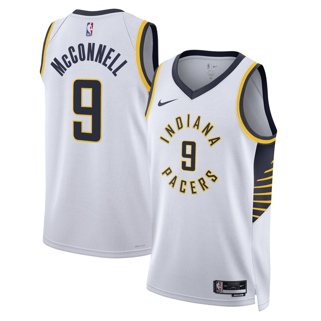 Indiana Pacers Nike Association Edition Swingman Jersey - White - T.J. McConnell