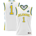GameDay Greats White Delaware Fightin' Blue Hens Lightweight Basketball Jersey