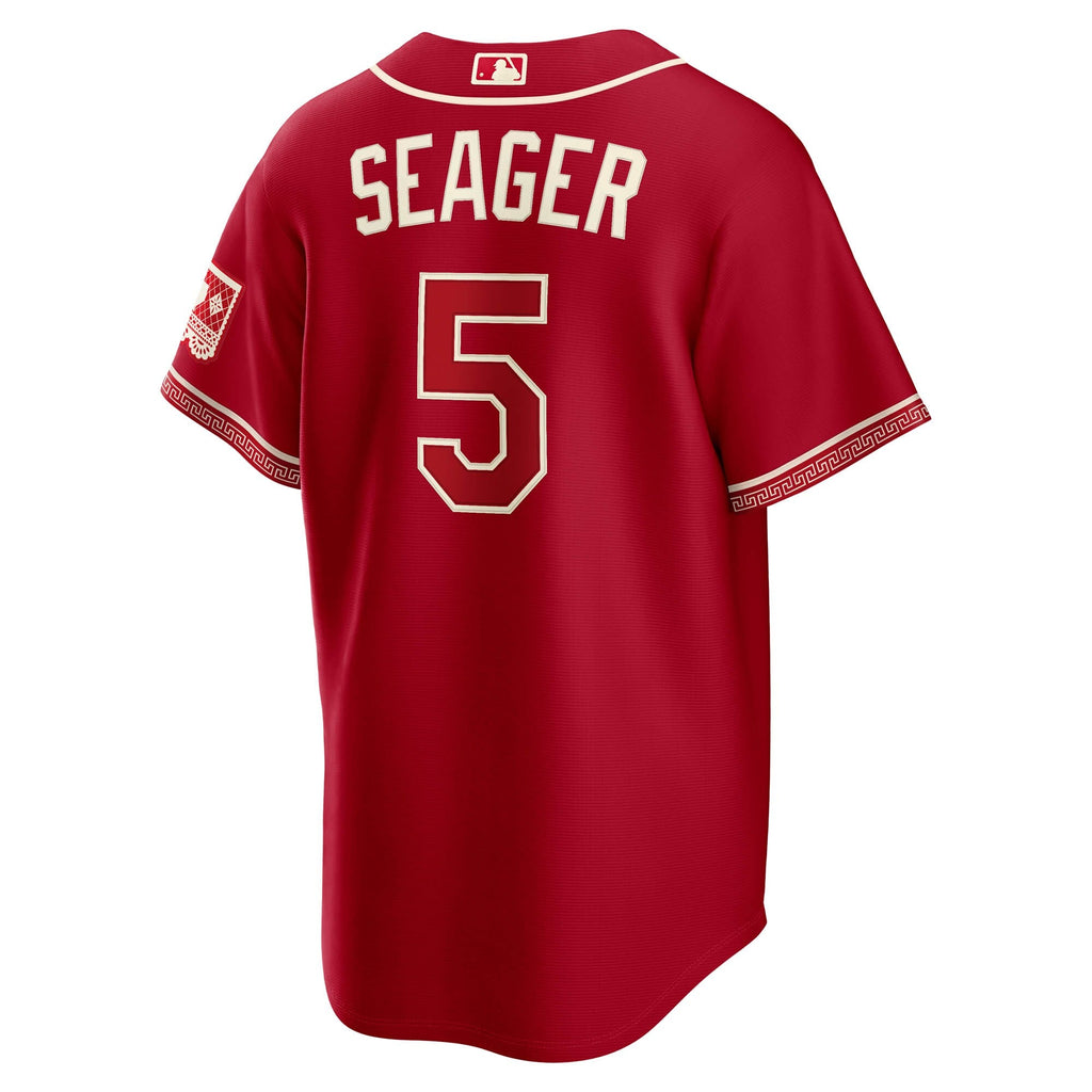 Texas Rangers Corey Seager Nike Red 2026 City Connect Stadium Jersey