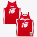 Memphis Grizzlies Mitchell & Ness Vince Carter 2015 Hardwood Classics Authentic Jersey - Red