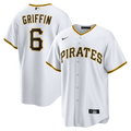 Pittsburgh Pirates Konnor Griffin Nike White Home Replica Jersey