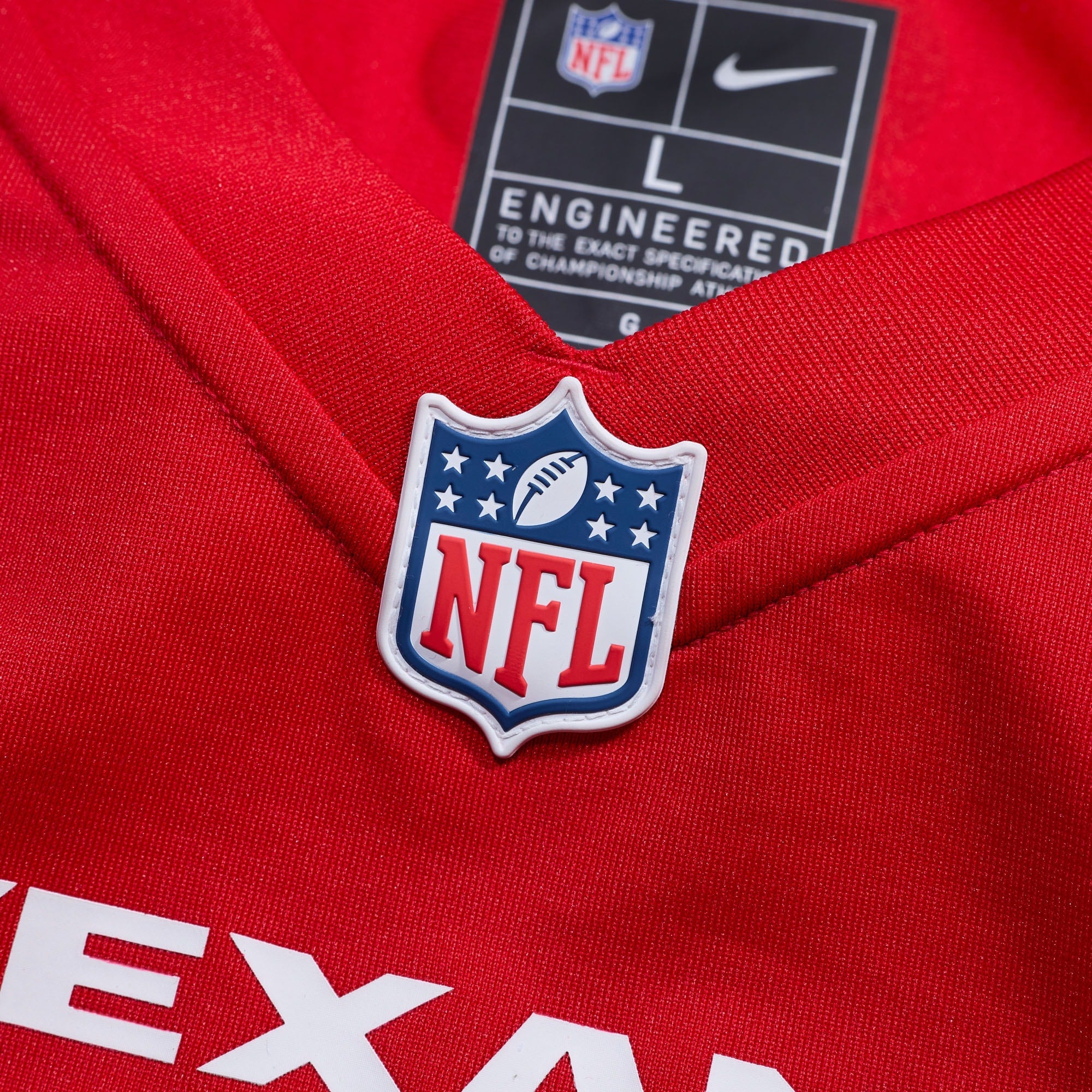 Houston Texans Derek Stingley Jr. Nike Red Alternate Game Jersey
