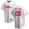 Philadelphia Phillies Nike White Home Replica Custom Jersey