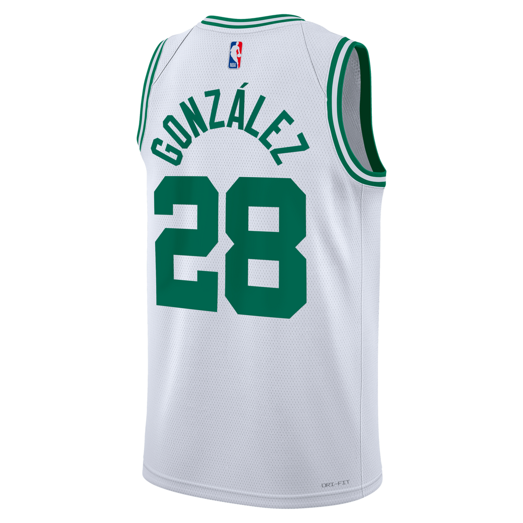 Boston Celtics Nike Association Edition Swingman Jersey - White - Hugo González