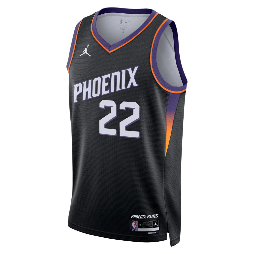 Phoenix Suns Jordan Brand Statement Edition Jersey - Black - Miles Bridges