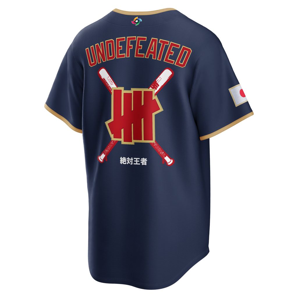 Japan Baseball Nike x Undefeated Navy 2026 World Baseball Classic Stadium Jersey