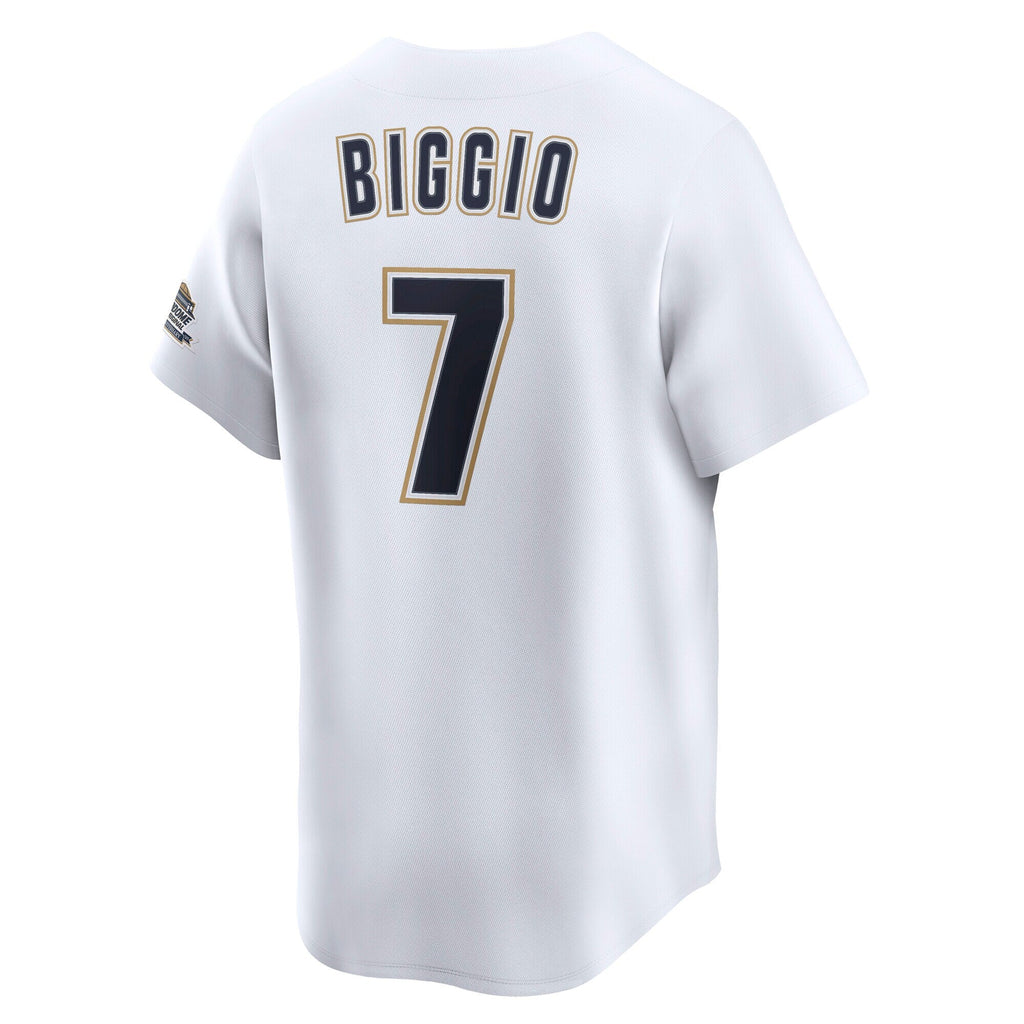 Houston Astros Craig Biggio Nike White Throwback Cooperstown Collection Limited Jersey
