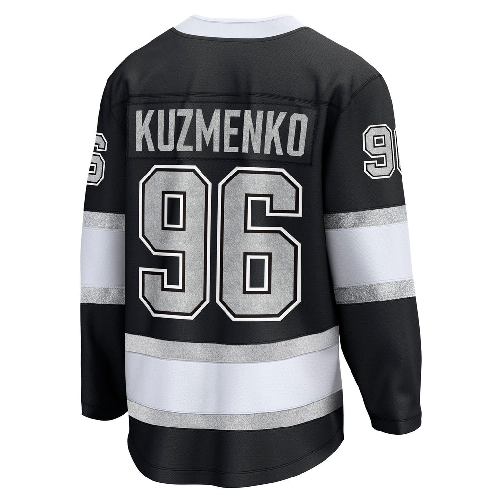 Los Angeles Kings Andrei Kuzmenko Fanatics Black Home Breakaway Jersey
