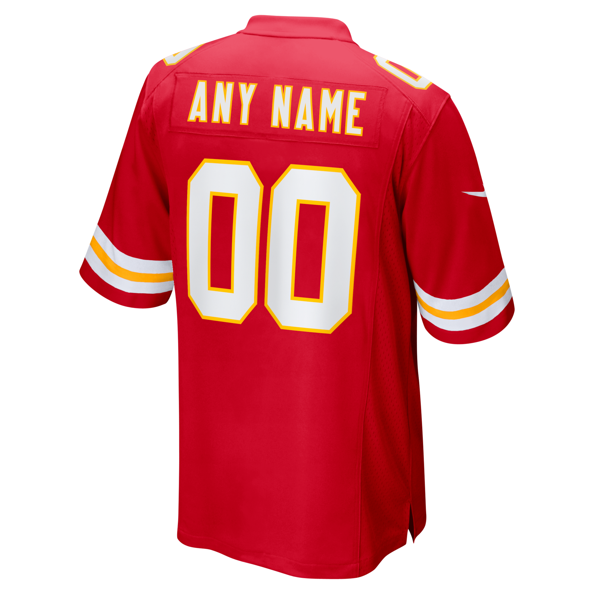 Kansas City Chiefs Nike Red Custom Game Jersey