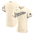 Minnesota Twins Nike Cream Alternate Authentic Jersey