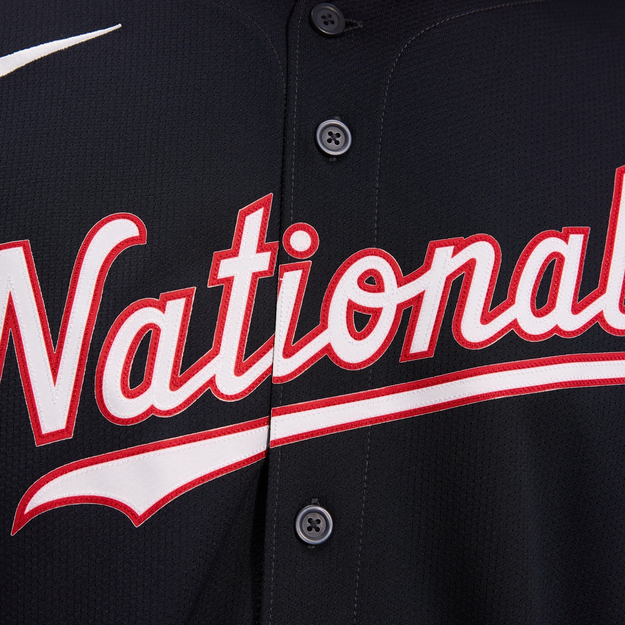 Washington Nationals James Wood Nike Navy Alternate Limited Player Jersey