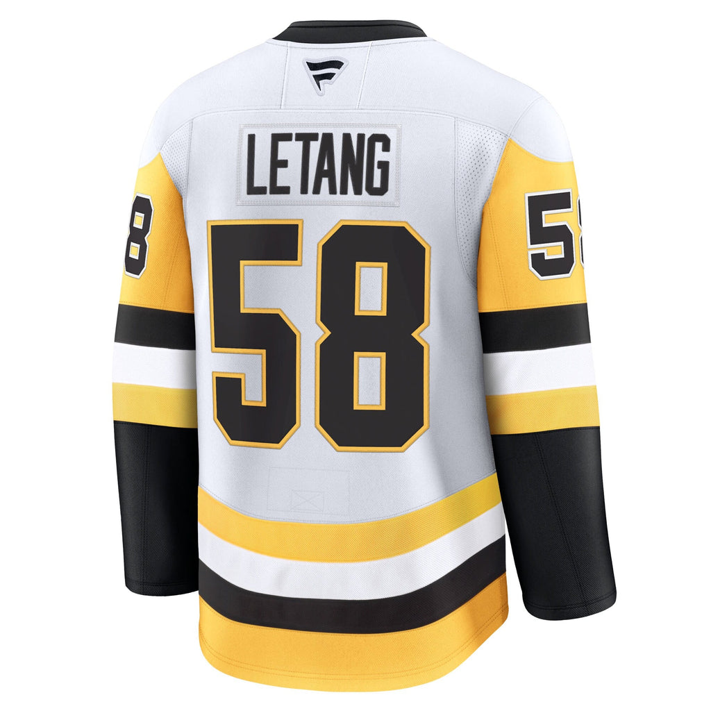 Pittsburgh Penguins Kris Letang Fanatics White Premium Jersey
