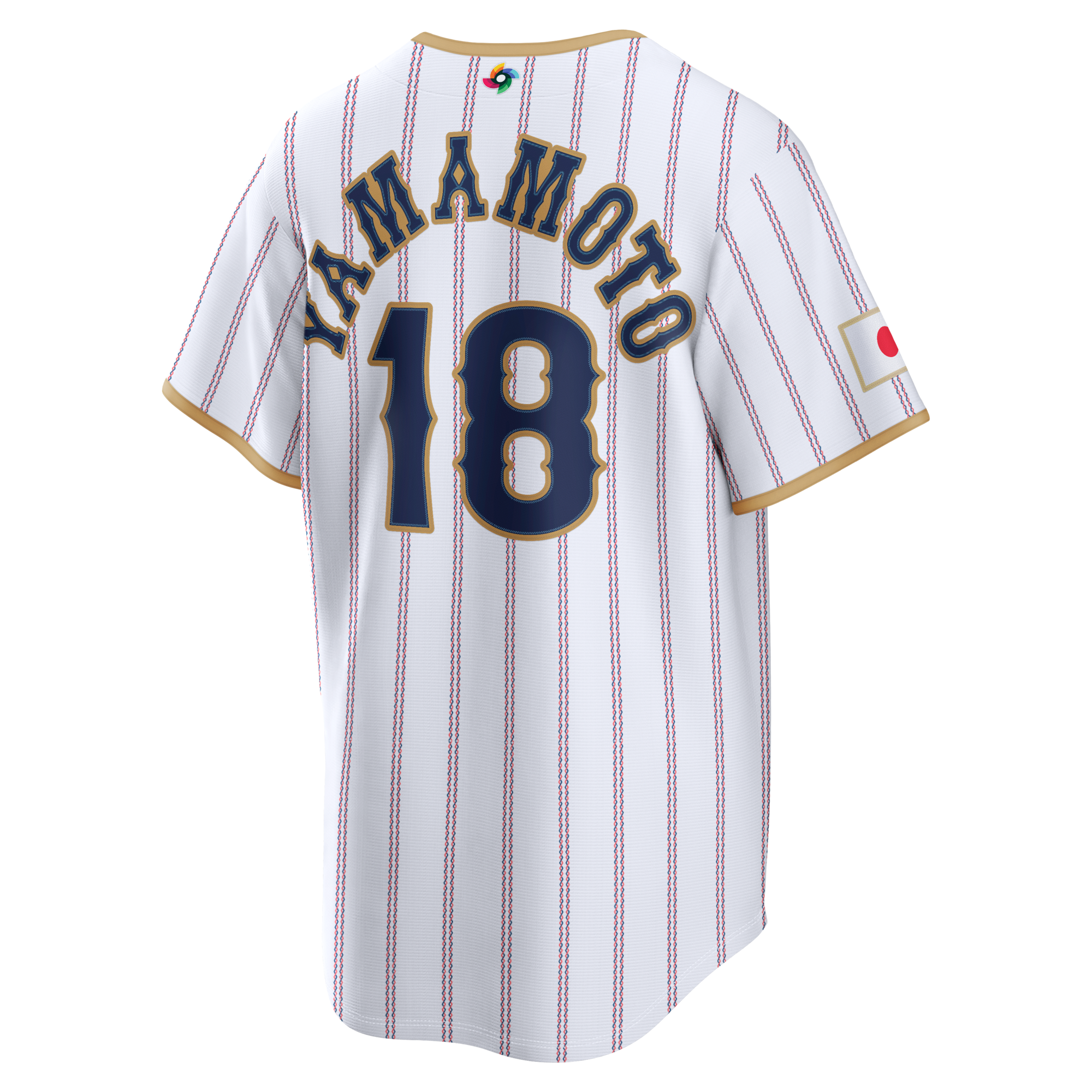 Japan Baseball Yoshinobu Yamamoto Nike White 2026 World Baseball Classic Home Stadium Jersey