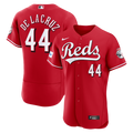 Cincinnati Reds Elly De La Cruz Nike Red Alternate Authentic Sponsor Patch Jersey