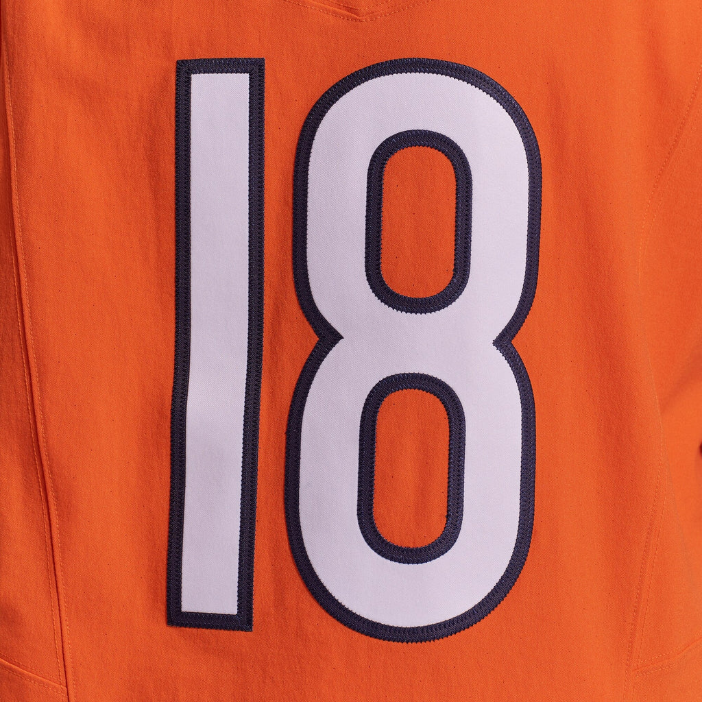 Chicago Bears Caleb Williams Nike Orange Alternate Vapor F.U.S.E. Elite Jersey