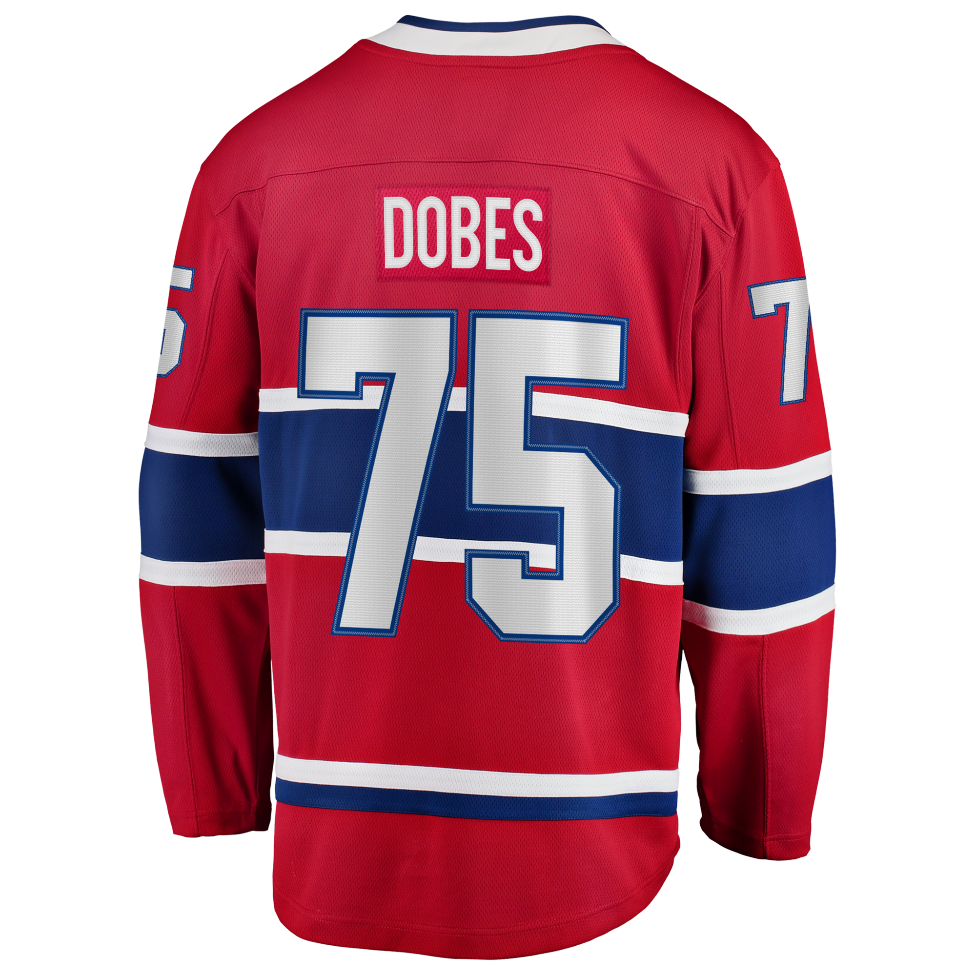 Montreal Canadiens Jakub Dobes Fanatics Red Home Breakaway Jersey