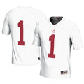 GameDay Greats #1 White Alabama Crimson Tide Football Jersey